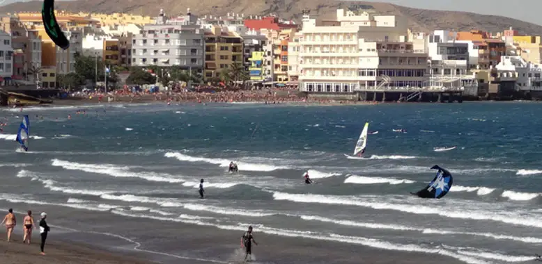 Foto Spiaggia El Médano, Tenerife Sud
